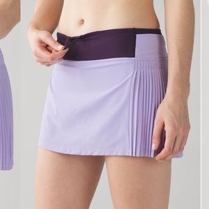 Lululemon time to shine skirt lilac